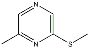6-(METHYLTHIO)-2-METHYLPYRAZINE Structure