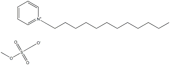 LAURYLPYRIDINIUMMETHOSULPHATE Structure