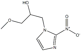 1-(2-HYDROXY-3-METHOXYPROPYL)-2-NITROIMIDAZOLE Structure