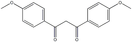 1,3-DI-PARA-METHOXYPHENYLPROPANE-1,3-DIONE Structure