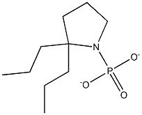 DI-N-PROPYLPYRROLIDINOPHOSPHONATE Structure