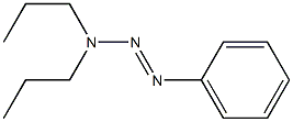 1-PHENYL-3,3-DI-N-PROPYLTRIAZENE 구조식 이미지