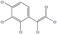 TRANS-HEXACHLOROSTYRENE 구조식 이미지