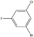 1-Fluoro-3-Chloro-5-BromoBenzene 구조식 이미지