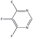 4,5,6Ttrifluoropyrimidine Structure