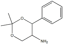 2,2-dimethyl-4-phenyl-1,3-dioxan-5-amine Structure