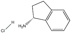 (R)-(-)-1-Aminoindane hydrochloride Structure