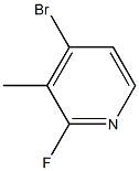 4-Bromo-2-fluoro--3-picoline Structure