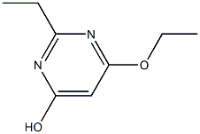 2-Ethyl-4-ethoxy-6-hydroxypyrimidine 구조식 이미지