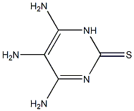 4,5,6-Triamino-2-Thiolpyrimidine Structure