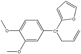 (3,4-Dimethoxy-phenyl)-(1-furan-2-yl-but-3-enyl)- 구조식 이미지