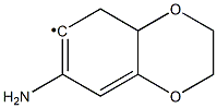 (7-Amino-2,3-dihydro-benzo[1,4]dioxin-6-yl)- Structure