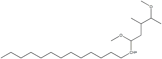 2,5-Dimethoxy-3-methyl-6-nonadecyl- Structure