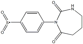 4-(2,7-Dioxo-[1,3]Diazepan-1-yl)benzenesulfonyl Structure