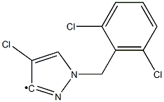 4-Chloro-1-(2,6-dichlorobenzyl)-1H-pyrazol-3-yl Structure