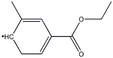 4-Ethoxycarbonyl-2-methylphenyl 구조식 이미지