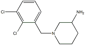 1-(2,3-dichlorobenzyl)piperidin-3-amine Structure