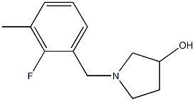 1-(2-fluoro-3-methylbenzyl)pyrrolidin-3-ol 구조식 이미지