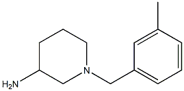 1-(3-methylbenzyl)piperidin-3-amine Structure