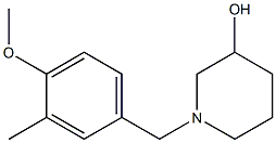 1-(4-methoxy-3-methylbenzyl)piperidin-3-ol Structure