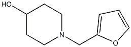 1-(furan-2-ylmethyl)piperidin-4-ol Structure