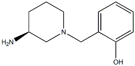 2-{[(3S)-3-aminopiperidin-1-yl]methyl}phenol Structure