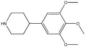 4-(3,4,5-trimethoxyphenyl)piperidine Structure