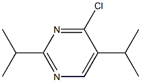 4-chloro-2,5-bis(1-methylethyl)pyrimidine Structure