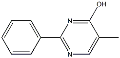 5-methyl-2-phenylpyrimidin-4-ol Structure