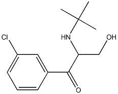 (2S,3S)-HYDROXYBUPROPION Structure