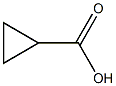 CYCLOPROPYL-1-CARBOXYLIC ACID 구조식 이미지