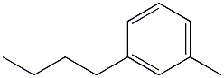 1-methyl-3-butylbenzene Structure