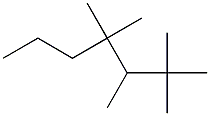 2,2,3,4,4-pentamethylheptane 구조식 이미지