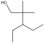 2,2-dimethyl-3-ethyl-1-pentanol Structure
