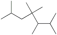 2,3,4,4,6-pentamethylheptane 구조식 이미지