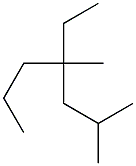 2,4-dimethyl-4-ethylheptane Structure