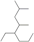 2,4-dimethyl-5-ethyloctane 구조식 이미지