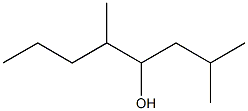 2,5-dimethyl-4-octanol Structure