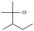 2-chloro-2,3-dimethylpentane 구조식 이미지