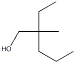 2-methyl-2-ethyl-1-pentanol 구조식 이미지