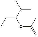 2-methyl-3-pentyl acetate 구조식 이미지