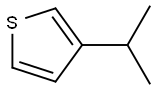 3-isopropylthiophene Structure