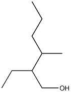 3-methyl-2-ethyl-1-hexanol 구조식 이미지