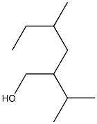 4-methyl-2-isopropyl-1-hexanol 구조식 이미지