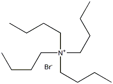 TETRABUTYLAMMOMIUM BROMIDE 구조식 이미지