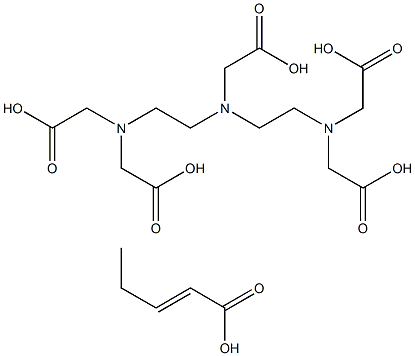 DIETHYLENETRIAMINEPENTAACETIC ACID ( PENTETIC ACID) Structure