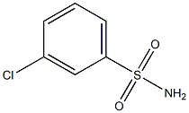 M-CHLOROBENZENESULFONAMIDE Structure