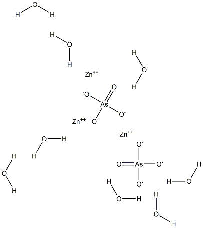 ZINC ARSENATE OCTAHYDRATE Structure