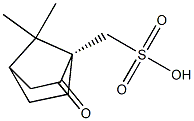 S-(+)-CAMPHOR -10-SULPHONIC ACID 구조식 이미지