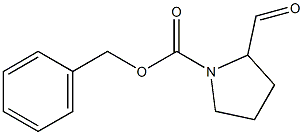 N-CBZ-PYRROLIDINE-2-CARBOXALDEHYDE 구조식 이미지